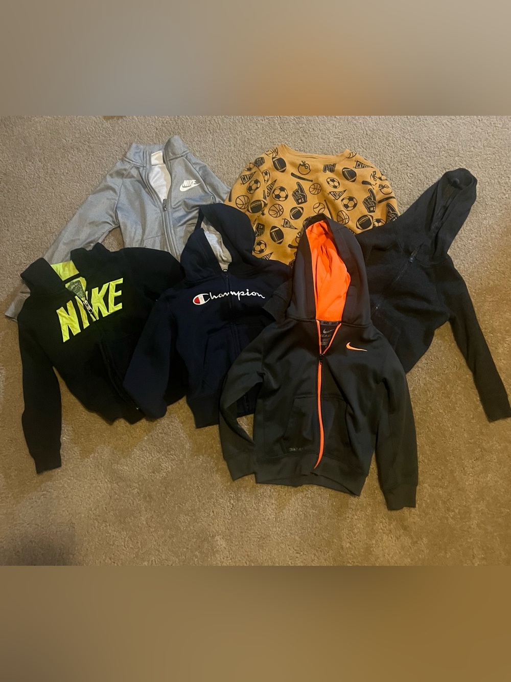 Lot of 4/4T Sweatshirts Jackets